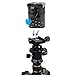 Gemtune DH-55 Panoramic Ball Head Tripods Head with Indexing Rotator, with Quick Release Plate &Clamp.