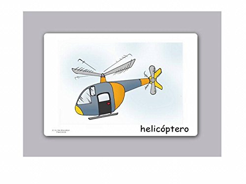 Tarjetas de vocabulario - Transporte - Transportation Flashcards in Spanish