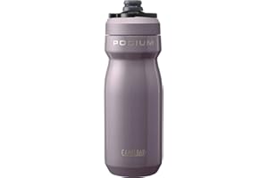 CamelBak Podium Steel Insulated Stainless Steel Bike Water Bottle Violet, 18oz