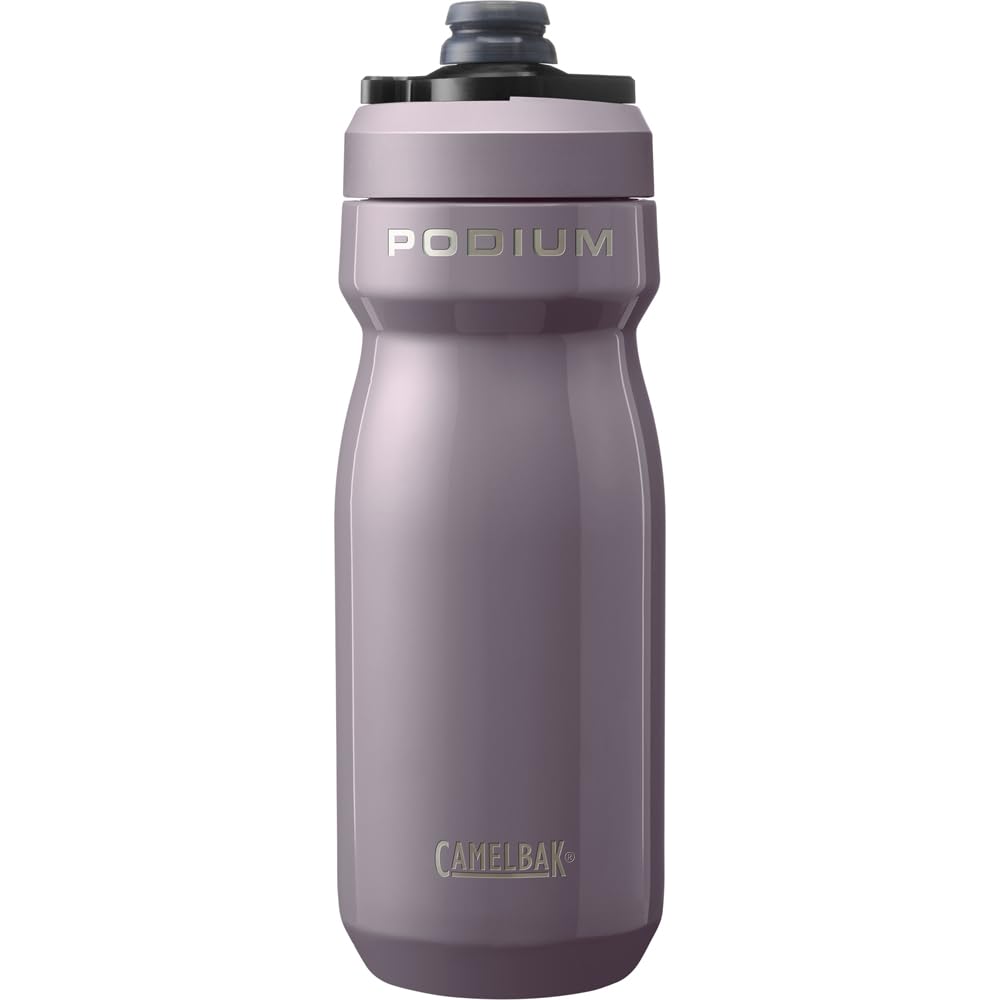Camelbak Podium Insulated Steel 530ml – bike bottle – 18/8 stainless steel – double-walled vacuum insulation – high flow – leak-proof – easy to clean – violet, size: OS — image 1