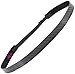 Hipsy Women's Adjustable NO Slip Skinny Tech Sport Headband Multi Packs (Black/White/Brown 3pk)