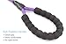 BAAPET 2/4/5/6 FT Dog Leash with Comfortable Padded Handle and Highly Reflective Threads for Small Medium and Large Dogs (5FT-1/2'', Purple)