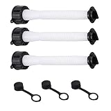 Gas Can Spout, 3 Set Replacement Fuel Gas Can Flex Spout Rubber Gaskets Spout Caps Kit for Blitz, Rubbermaid Gott Kolpin RotopaX Jerry Can