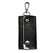 ZYSUN Genuine Leather Key Holder Wallet Slim Compact Key Case Pouch With Six Key Hook