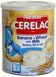Nestle cerelac, banana & wheat with milk, 400 g (14…