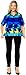 La Leela Women Hawaiian Shirt Blouses Tank Beach Top Casual Aloha Boho Holiday Button Up