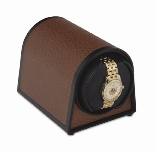 Sparta 1 Mini Brown Leatherette Watchwinder by Orbita Model W05020