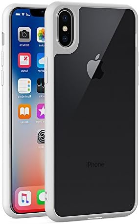 iPhone x Case, FD AIMOER Ultra Slim Apple iPhone x Case with [Shock-Absorption] [Anti-Scratch] [Clear Back] for iPhone x /iPhone 10, White