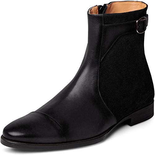 Carlos Santana Mens Spirit Jodhpur Boot Leather Suede Casual Dress Ankle 6"