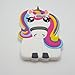 Rainbow Unicorn Samsung Galaxy S7 edge Case,XINSIR Cute 3D Cartoon Animal Horse Soft Silicone Case Rubber Back Cover Skin for Samsung S7 edge (Colorful)