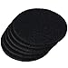 M&Z Ecolife Compost Bin Filters Activated charcoal replacement filters for Kitchen compost bin pail countertop for compost home bucket refill sets of 5 Round 7.25 inch and really extra thick of 10MM