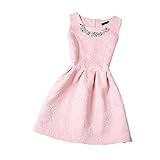 Babyonline Vintage Women Dresses Jacquard Short A Line Summer Party Dress