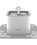 Veken Pet Fountain, 84oz/2.5L Automatic Cat Water