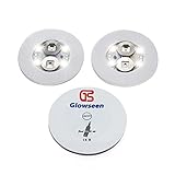 Bottle Glorifier,Bottle Light Sticker by Glowseen, Led Grow Coaster for Wine Bottle, 3 Pack -Cool White