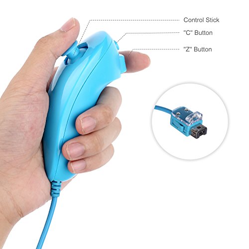 image for Controller for Wii,Bigaint Built in Motion Plus Remote and Nunchuck Co