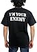 GG Allin Men's War In My Head T-Shirt Black XL