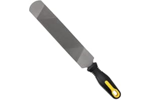 homcare 9 Inch Farrier Hoof Rasp File with Rubber Handle,Mini Rasp Hoof File Equine Hoof Rasp for Horses, Pig Hoof File, Goat Rasp