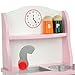 Olivia's Little World - Princess Sweet Kitchen (Pink) | Wooden 18 inch Doll Furniture