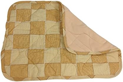 GreenE Medical Pillow Pad High Quilty Sleeping Extra Soft odorless Fabric Luxurious Color Grid/Orange 60X80CM