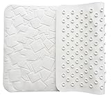 [50% OFF - Sale Ends Sept 30] Non Slip Bath Tub Mat | Non-Toxic (PVC- & BPA-Free), Anti Bacterial, Latex-Free Natural Rubber | Original GripTight (TM) Technology | 28