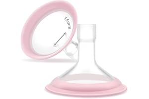 15mm Maymom MyFit Shields, Pano Series; Compatible with Medela Breast Pump- PersonalFit, Freestyle, Harmony, Maxi, Freestyle 