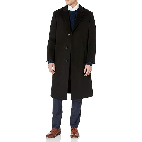 Manteau Trench Vintage Perth Ltd - Lainé - Classique & Intemporel - Taille 38/40 Noir