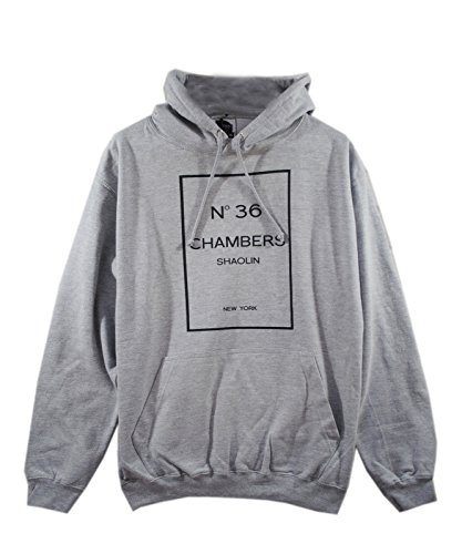 Actual Fact Wu Tang 36 Chambers Grey College Hoodie Hoody