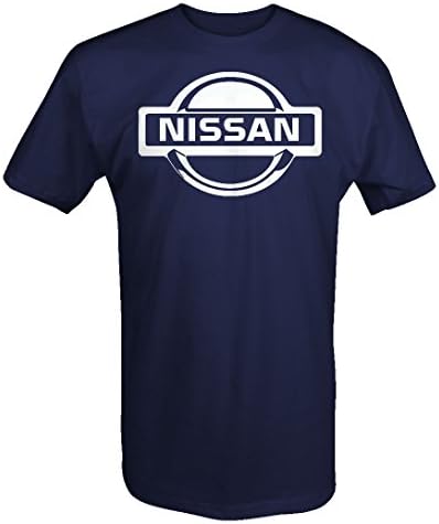 Nissan Bar Circle Hamburger Logo T shirt - Large