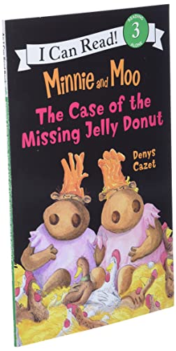 Minnie and Moo: The Case of the Missing Jelly Donut (I Can Read Level 3) Minnie and Moo: The Case of the Missing Jelly Donut (I Can Read Level 3) Paperback Kindle Audible Audiobook Hardcover Audio CD