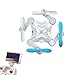 GordVE Mini Foldable RC Drone FPV VR Wifi RC Quadcopter Remote Control Drone with HD 720P Camera RC Helicopter-Blue