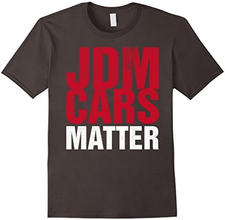 Men's JDM Cars Matter T Shirt Large Asphalt