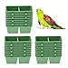 LOVIVER 30Pcs Bird Parrot Feeding Cups Plastic Food Water Bowls Dish Feeder for Cockatiel Conure Budgies Parakeet Parrot Macawthumb 2