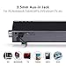 TV Sound Bar,VICOODA Portable Mini Soundbar for TV, Bluetooth Stereo Speakers USB Powered, 2.0 Chanel, 16 inchthumb 2