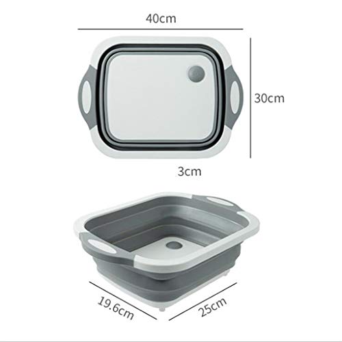 Vegetable Basket, LtrottedJ Collapsible Colander Fruit Vegetable Washing Drain Basket