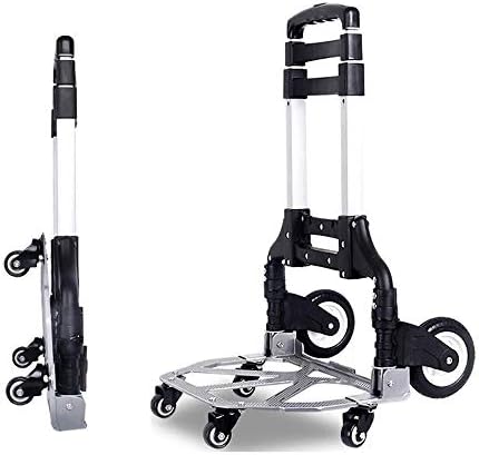ハンドトラック キャリーカート 折りたたみ 台車 ハンドキャリー キャリーカート ショッピング用 軽量 アウトドア 6輪 荷物運び 引越し 買い物 釣り 旅行 防災 運動会 アウトドア 防災用品 避難 老人用 Pr365 Hr