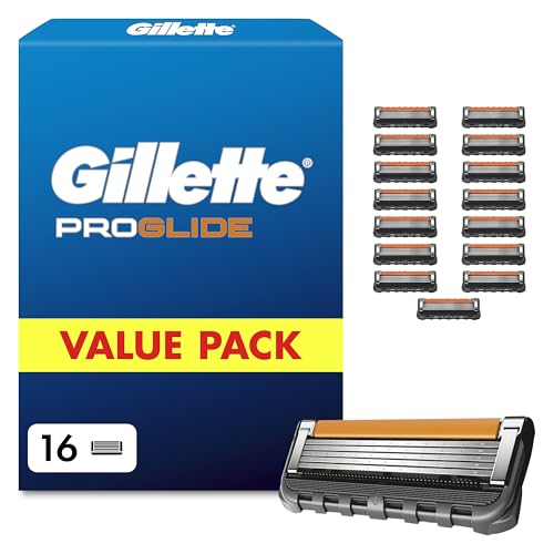 Gillette Proglide Mens Razor Refill, 16 Razor Refill Gillette