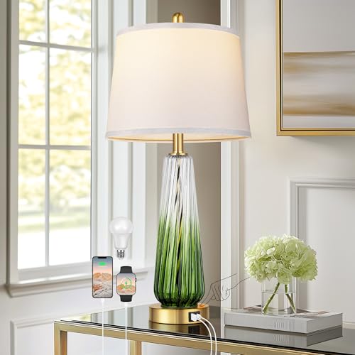 Glass Table Lamps