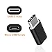 ARKTEK 6 Pack USB-C Male Micro USB Female Adapter Type C Adapter Fast Data Transfer & Charging Universal Compatible for iPhone 16 15/16 15 Pro/15 for AirPods 4 Plus Galaxy S24/Note 20 Pixel 9 (Black)
