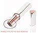 Flawless Hair Remover Replacement Heads 6 Count Replacing Blades with Cleaning Brush,Good Finishing and Well Touch for Lip,Chin,Cheeks and Sideburns As Seen On TV 18K Gold-Plated
