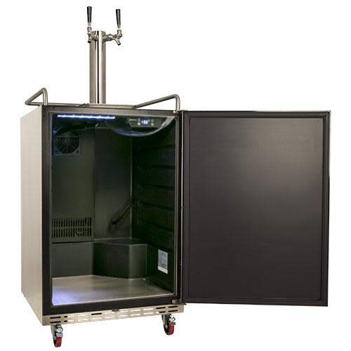 4 EdgeStar+KC7000SSODTWIN+Cooled+Outdoor+Kegerator