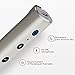 iSunnao Bluetooth Receiver - Bluetooth 4.2 Car Kit with Aux Adapter for Music Audio Streaming Sound System - Handsfree Calling and CVC Noise Cancellation for Home/Car Audio Stereo System (Silver)