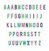 Heidi Swapp Lightbox Letters Inserts - White Bold, Multi-Color Bold, and Black - 3 Alphabet Sets - 150 Inserts