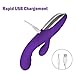 G Spot Vibrator Heating Wand Massager Handheld Waterproof Automatic Silicone Massager Rechargeable Powerful 10 Speed
