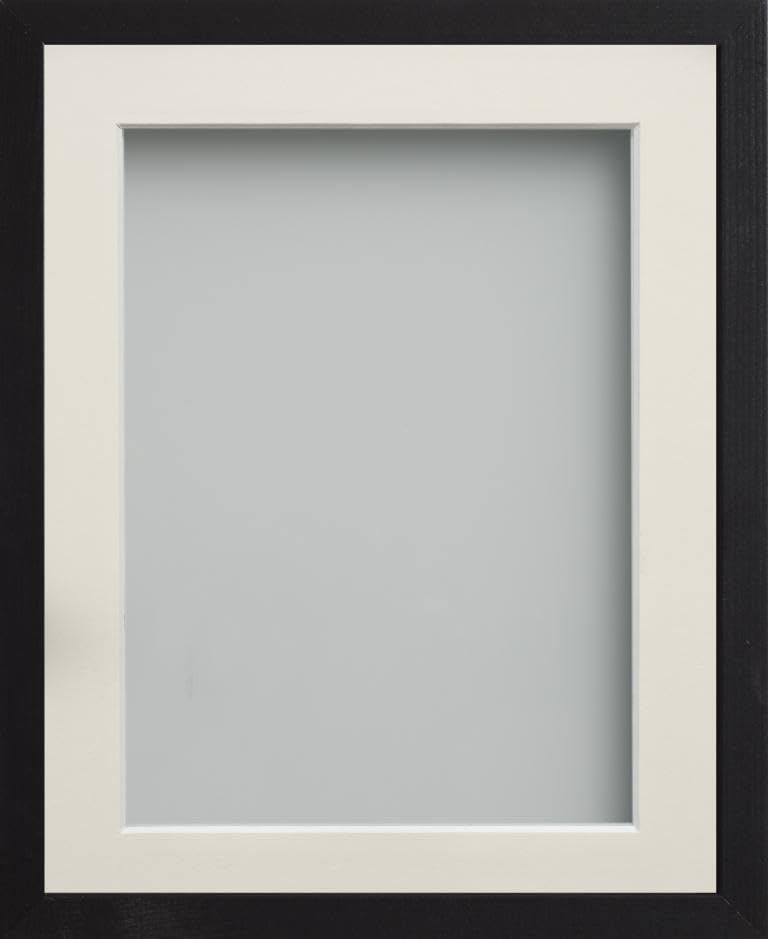 Frame Company Webber Black with Ivory Mount, 6x4 for 4x3 inch