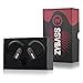 Bluetooth headphones - Wireless headphones - Wireless earbuds w IPX7 earhook USB Mic HD Stereo - Workout Headphones - Running Headphones - Sport Headphones - small handfree black earbuds for women men