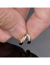 Silver Hoop Earrings for Women Girls, 925 Sterling Silver Cartilage Earring Small Sleeper Hoop Earring for Women Girls Hypoallergenic Piercing Huggie Cuff Earrings