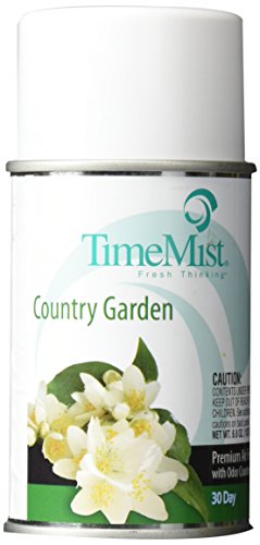 ZEP 1042786EA Metered Fragrance Dispenser Refill, Country Garden, 6.6oz Aerosol