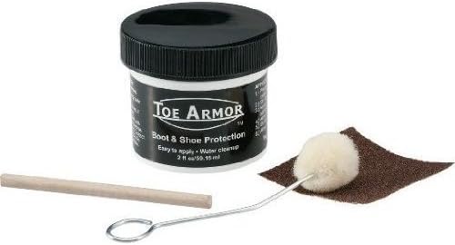Toe Armor Boot &amp; Shoe Toe Protection - 2 Ounces, Brown