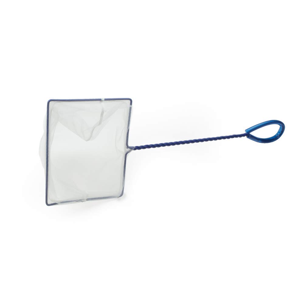 Interpet Fine Mesh Aquarium Fish Tank Catch Net, Medium, 4" x 5", White