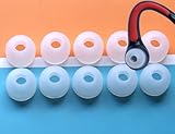 10 Small Clear White Motorola S10-HD, S9-HD, S9 Motorkr Bluetooth Headsets/Headphones Replacement Earbuds. EXCELLENT QUALITY!